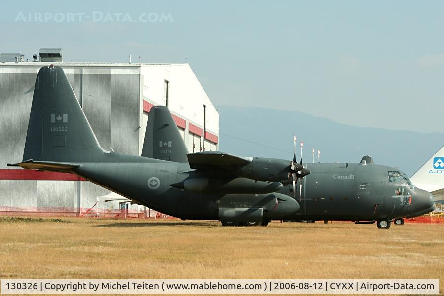 130326, 1968 Lockheed CC-130E Hercules C/N 382-4286, Canada Air Force under maintenance by Cascade Aerospace