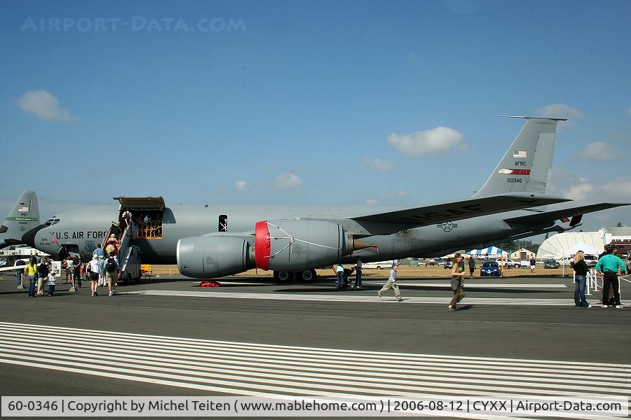 60-0346, 1960 Boeing KC-135R Stratotanker C/N 18121, 314th Air Refueling Squadron / 940th Air Refueling Wing
