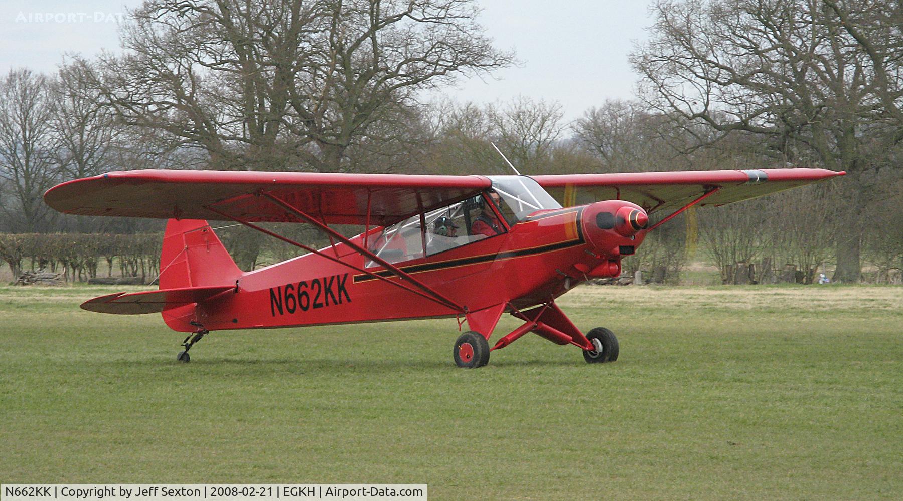 N662KK, 1982 Piper PA-18-150 Super Cub C/N 18-8209023, At Lashenden/Headcorn