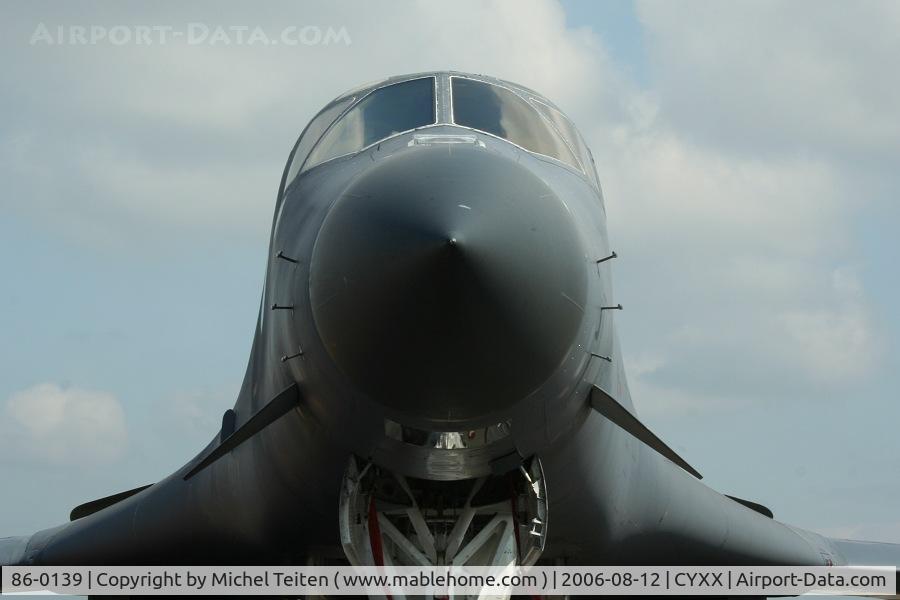 86-0139, 1986 Rockwell B-1B Lancer C/N 99, 34th BS/ 28th BW