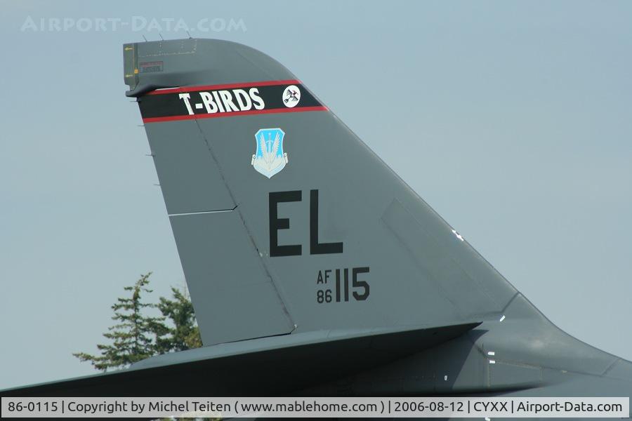 86-0115, 1985 Rockwell B-1B Lancer C/N 75, 34th BS/ 28th BW