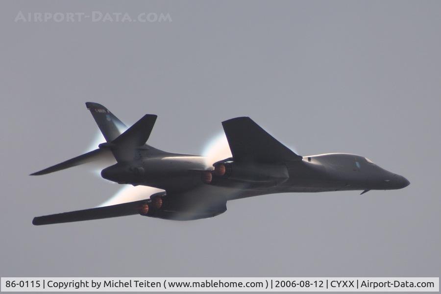 86-0115, 1985 Rockwell B-1B Lancer C/N 75, 34th BS/ 28th BW