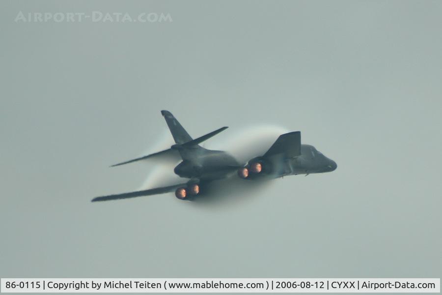 86-0115, 1985 Rockwell B-1B Lancer C/N 75, 34th BS/ 28th BW