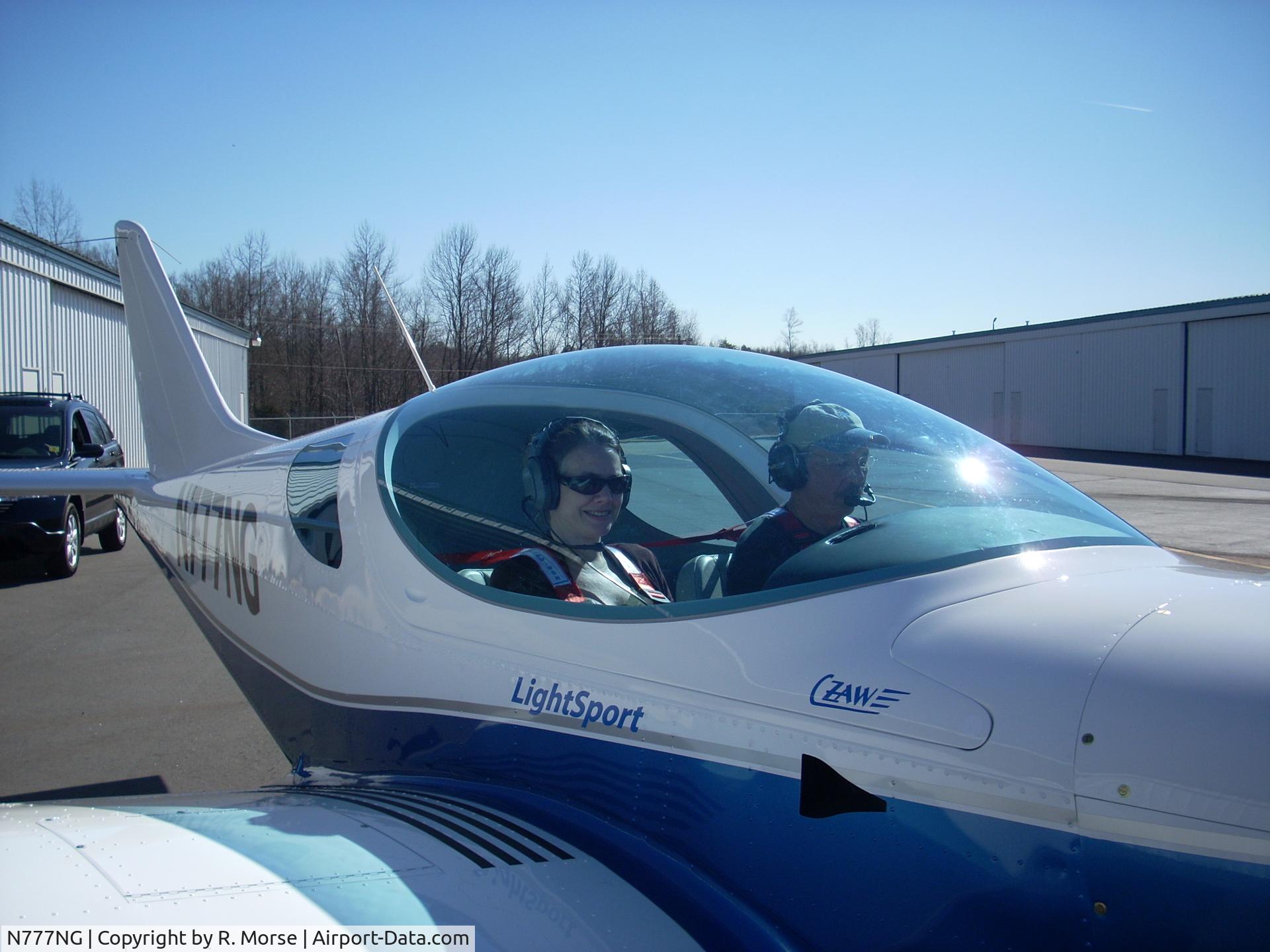 N777NG, 2007 CZAW SportCruiser C/N 07SC059, Rowan Co. Airport - Dan Coffey, CFI and Student