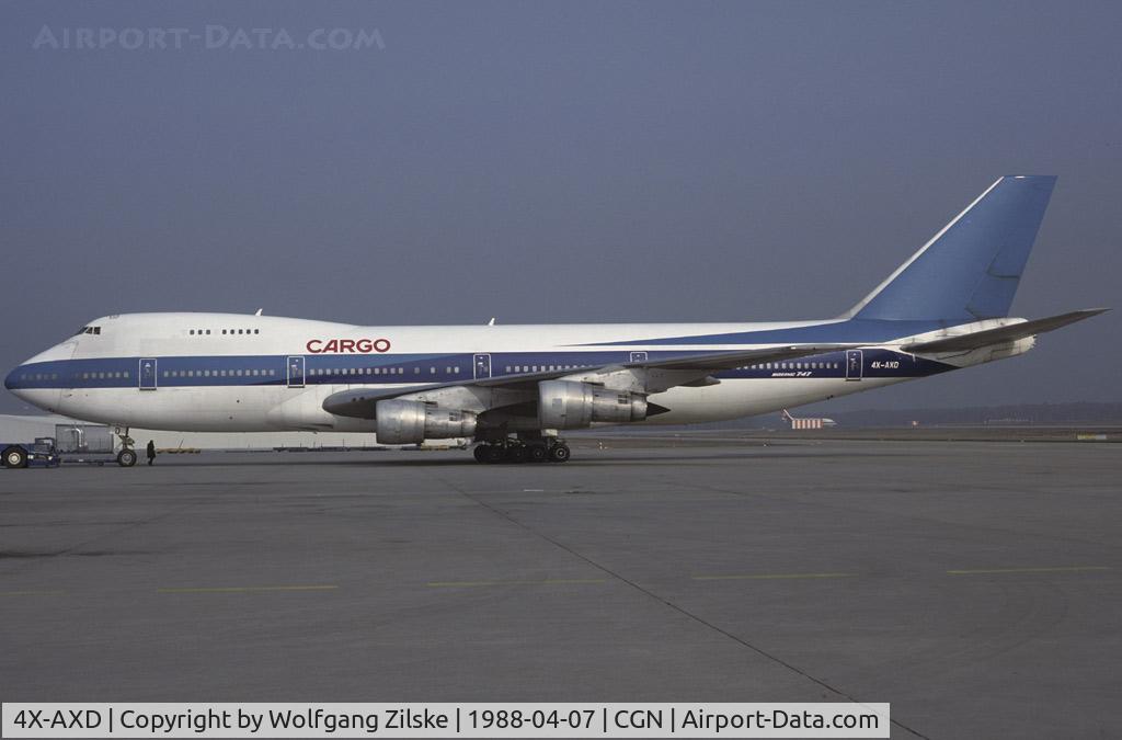 4X-AXD, 1975 Boeing 747-258C C/N 21190, visitor