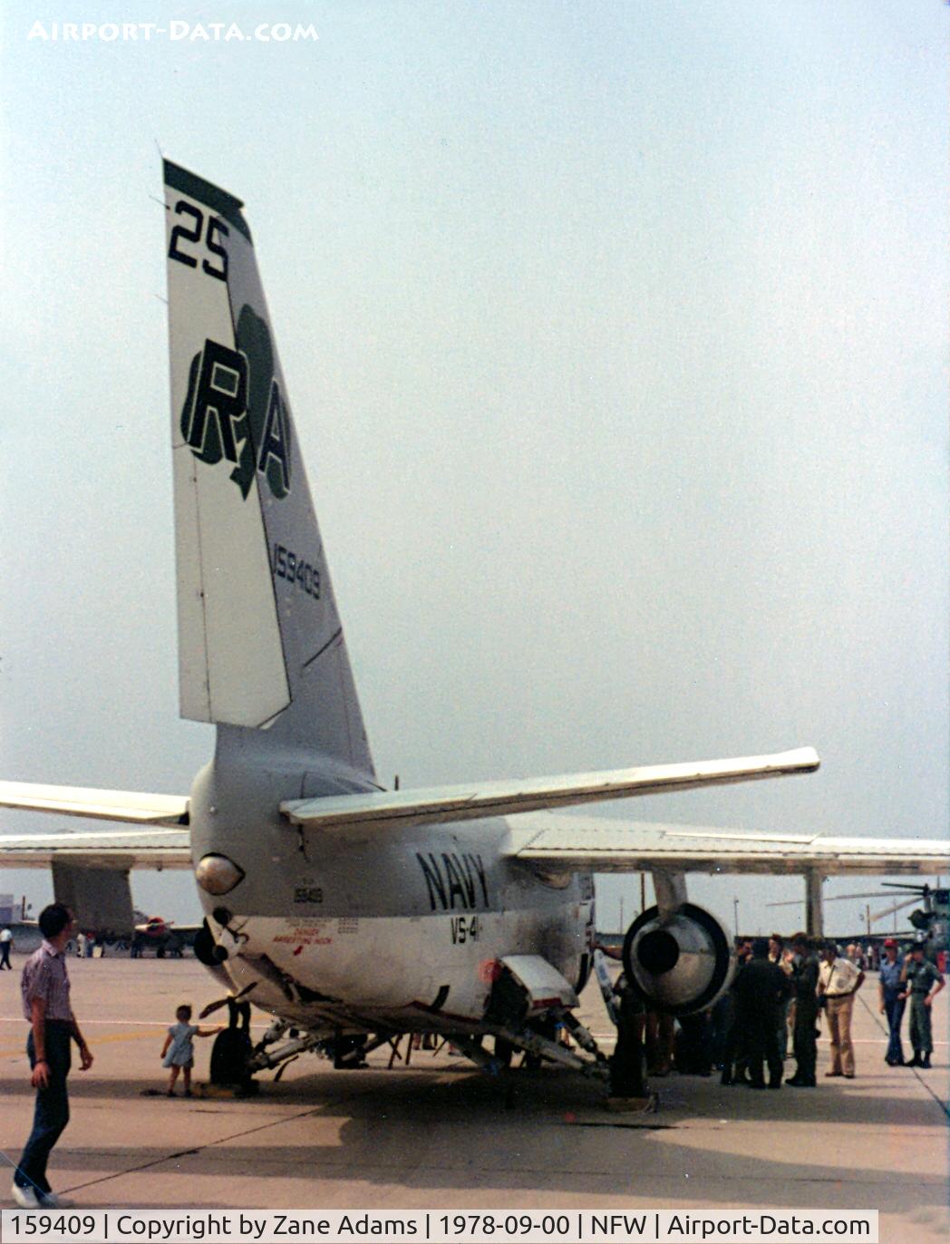 159409, Lockheed S-3B Viking C/N 394A-1045, At Carswell Air Force Base 1978 Airshow - This aircraft has been reported at AMARC