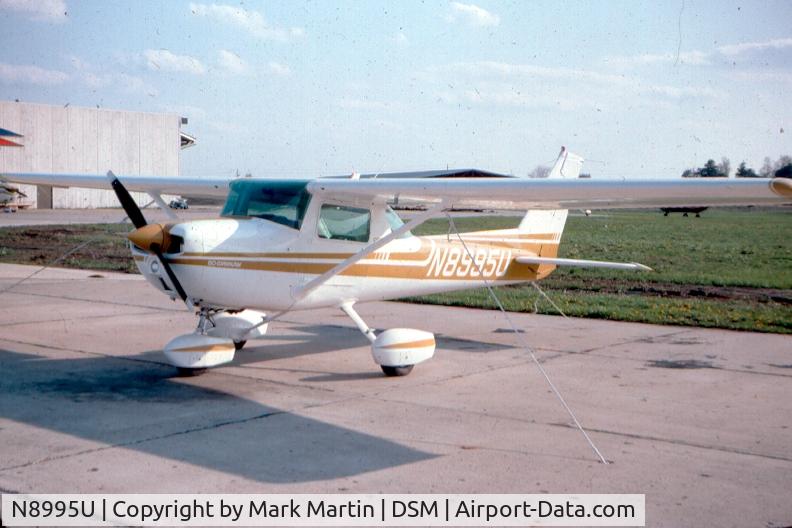 N8995U, 1976 Cessna 150M C/N 15078045, Flying for Iowa Aviation, Inc. , summer of 1976