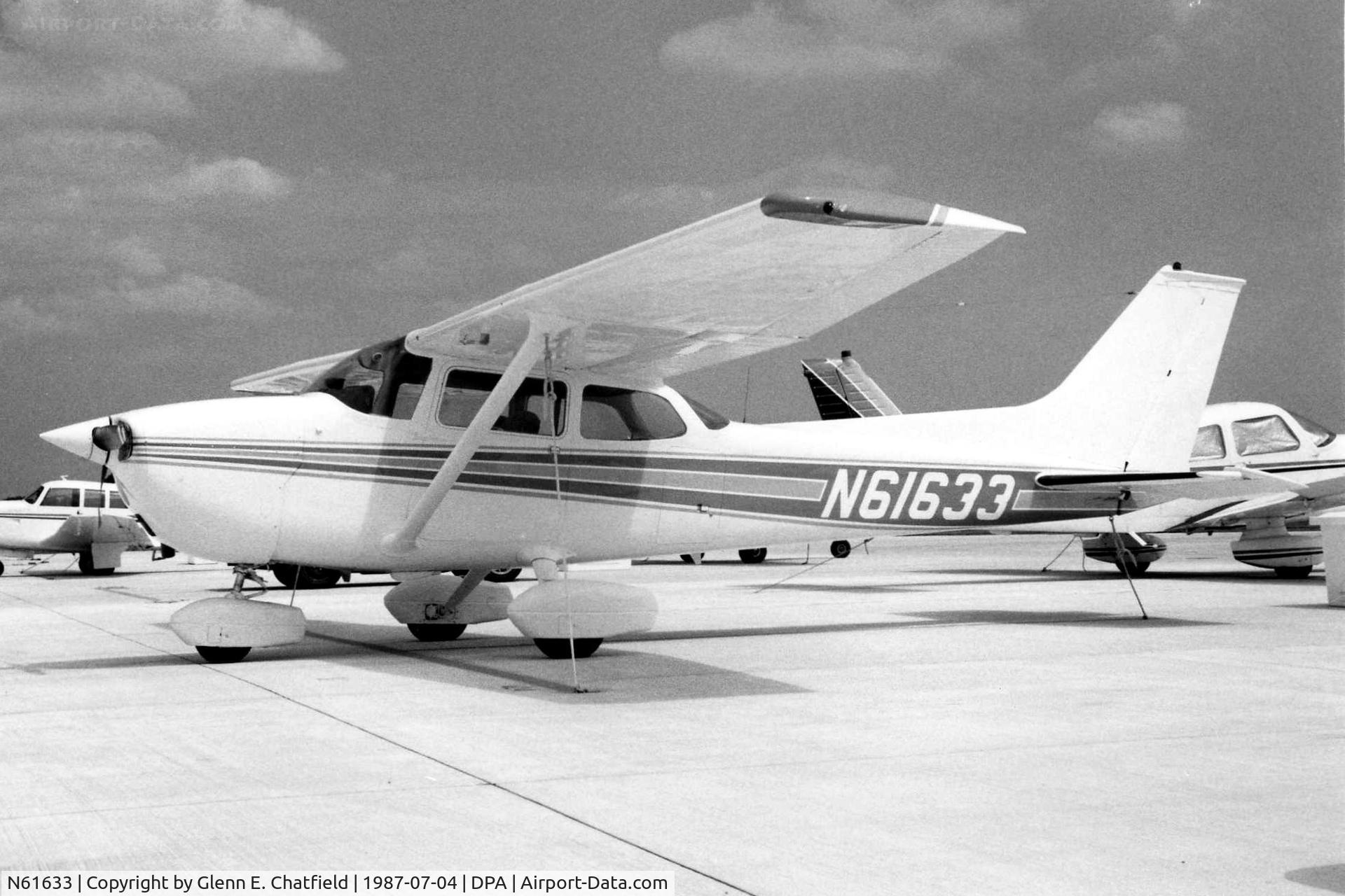 N61633, 1975 Cessna 172M C/N 17264688, Photo taken for aircraft recognition training.