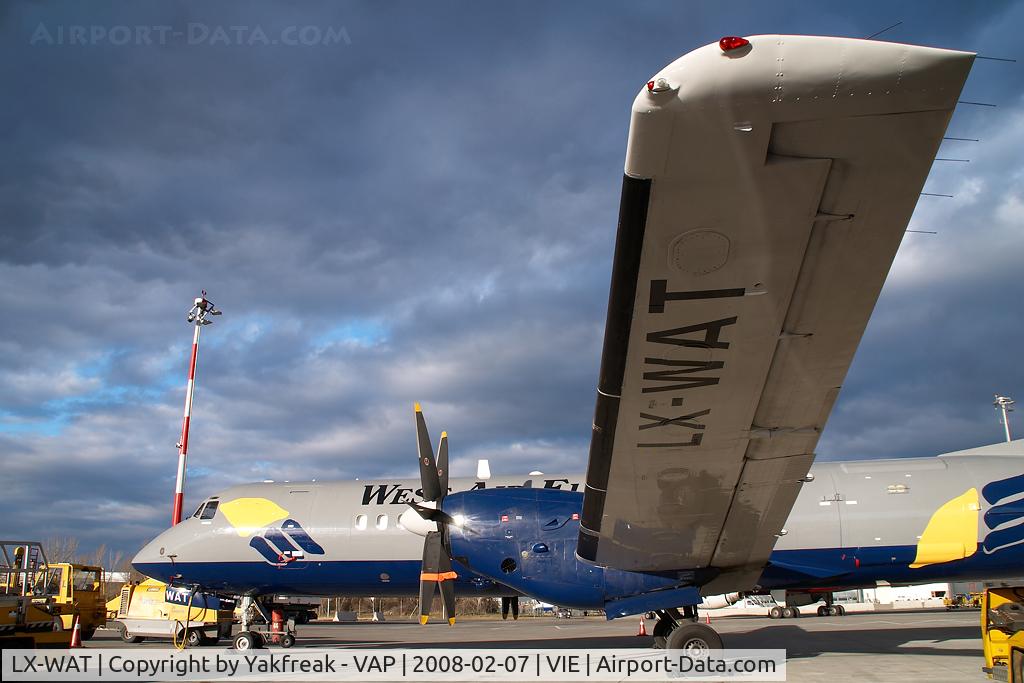 LX-WAT, 1989 British Aerospace ATP(F) C/N 2011, Westair Bae ATP
