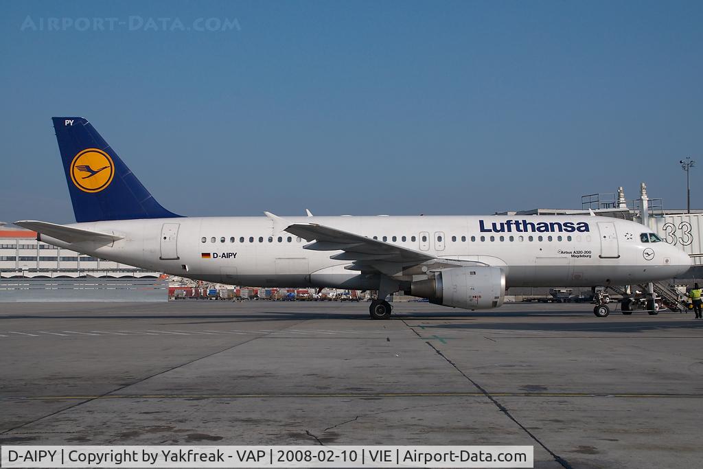 D-AIPY, 1991 Airbus A320-211 C/N 161, Lufthansa Airbus 320