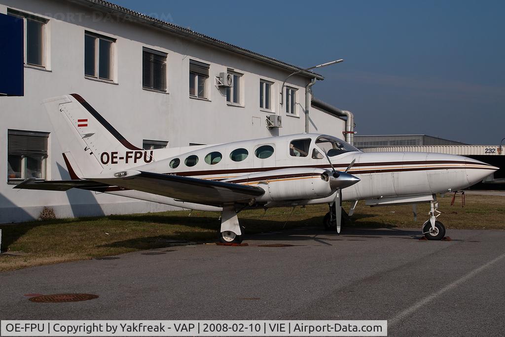 OE-FPU, 1980 Cessna 414A Chancellor C/N 414A-0505, Cessna 414