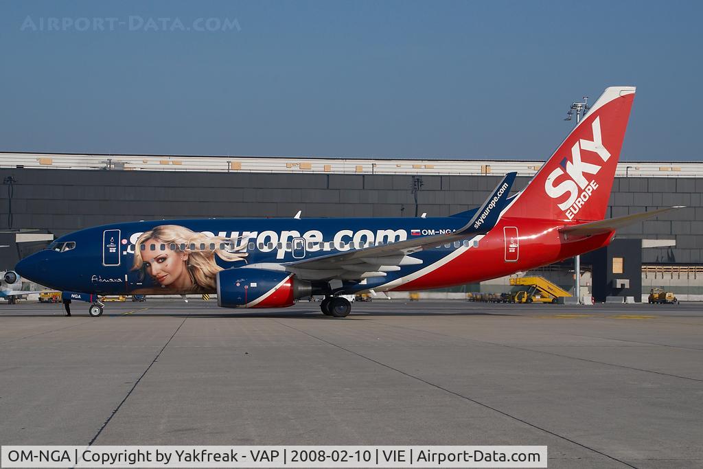 OM-NGA, 2006 Boeing 737-76N C/N 32684, Sky Euorpe Boeing 737-700