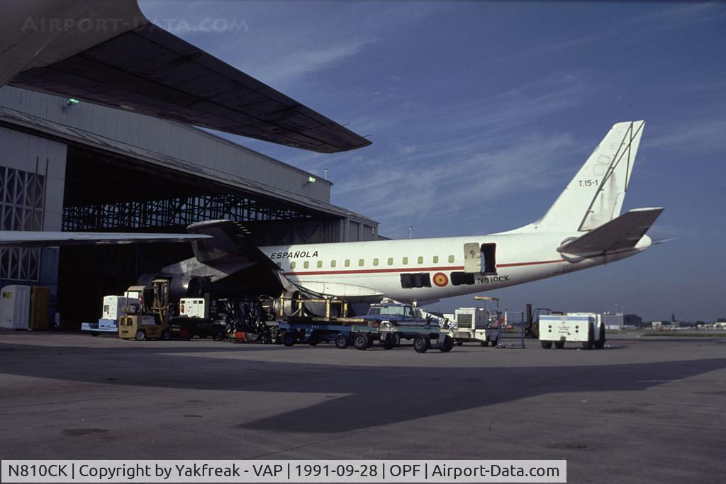 N810CK, 1966 Douglas DC-8-52F C/N 45814, Spain - Air Force DC8