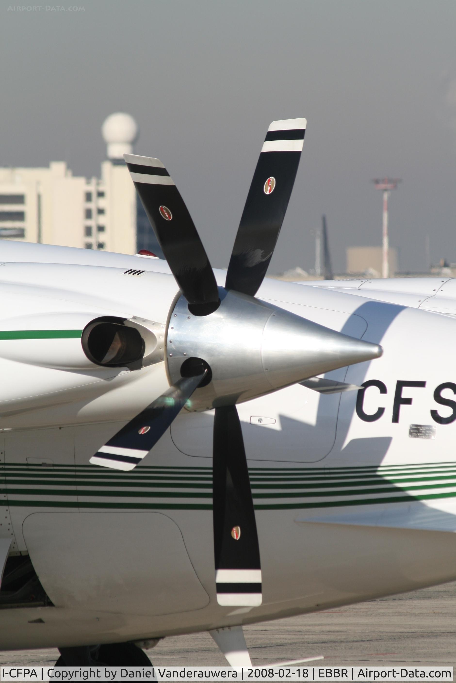 I-CFPA, Piaggio P-180AM  Avanti C/N 1094, pushing propellers - left engine propeller pushing clockwise and right engine propeller pushing counterclockwise