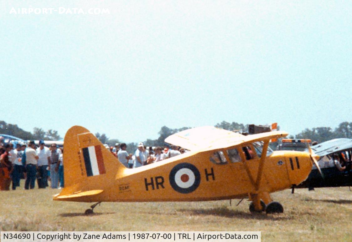 N34690, 1941 Stinson 10A C/N 7990, At Terrell Airshow