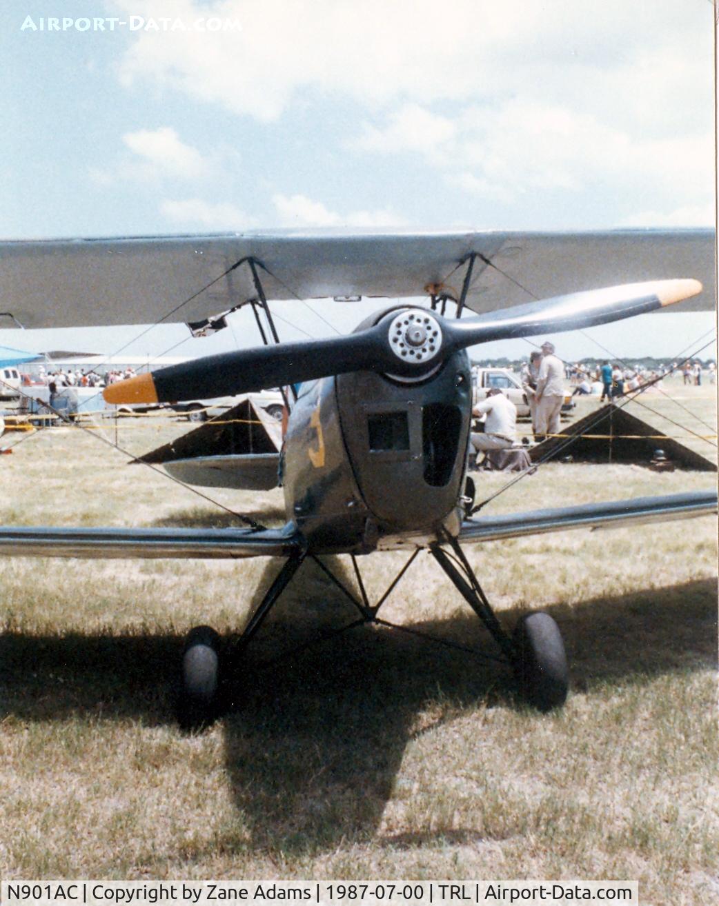 N901AC, 1948 Stampe-Vertongen SV-4C C/N 1060, Stamp SV-4C at Terrell Airshow