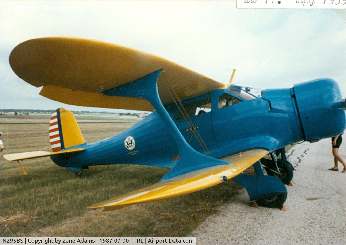 N295BS, 1939 Beech YC-43A Staggerwing C/N 295, This aircraft was the first USAAF, Beech YC-43 Traveler, 39-139 and was used by the US Air Attache in London