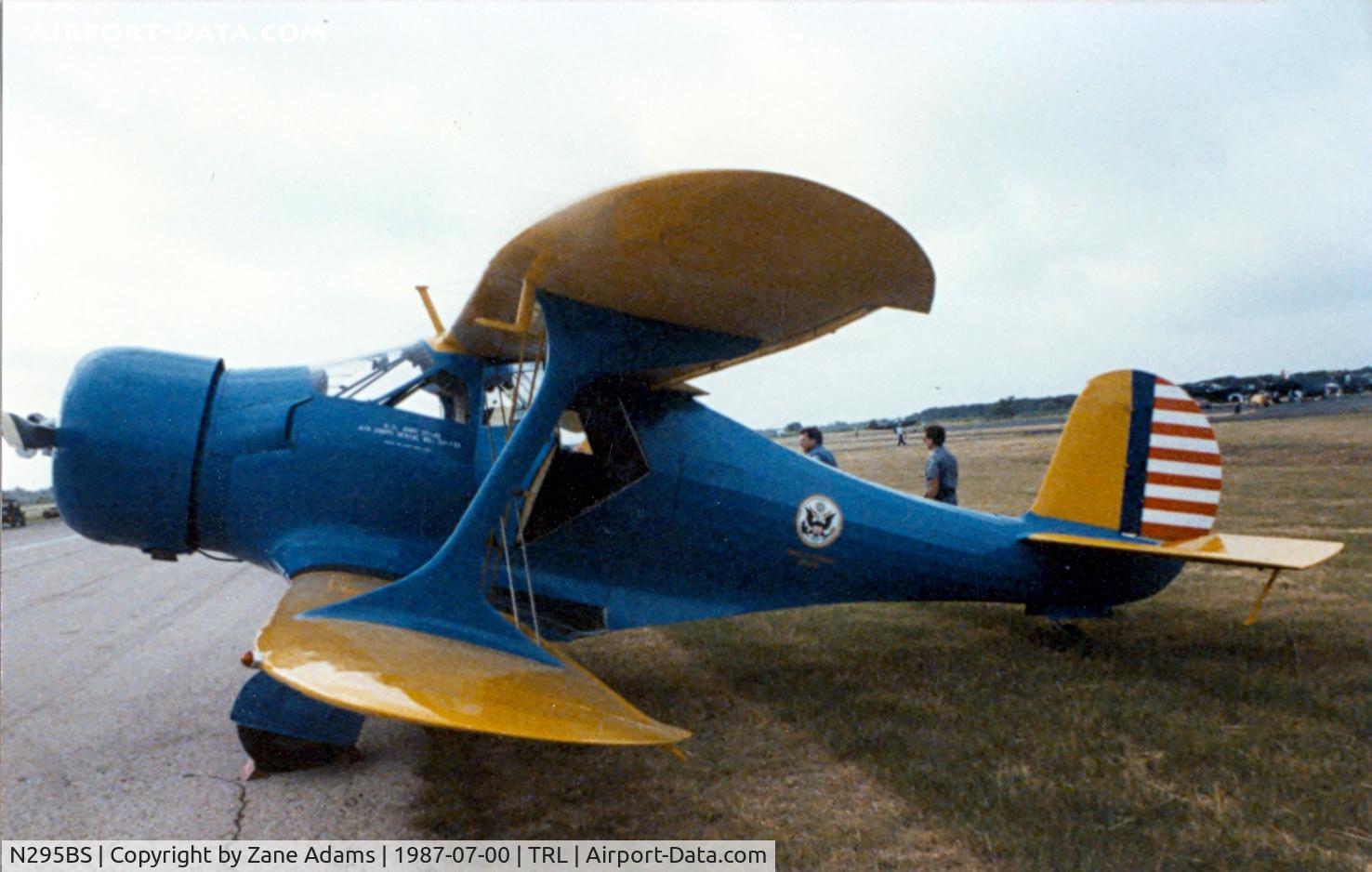 N295BS, 1939 Beech YC-43A Staggerwing C/N 295, This aircraft was the first USAAF, Beech YC-43 Traveler, 39-139 and was used by the US Air Attache in London