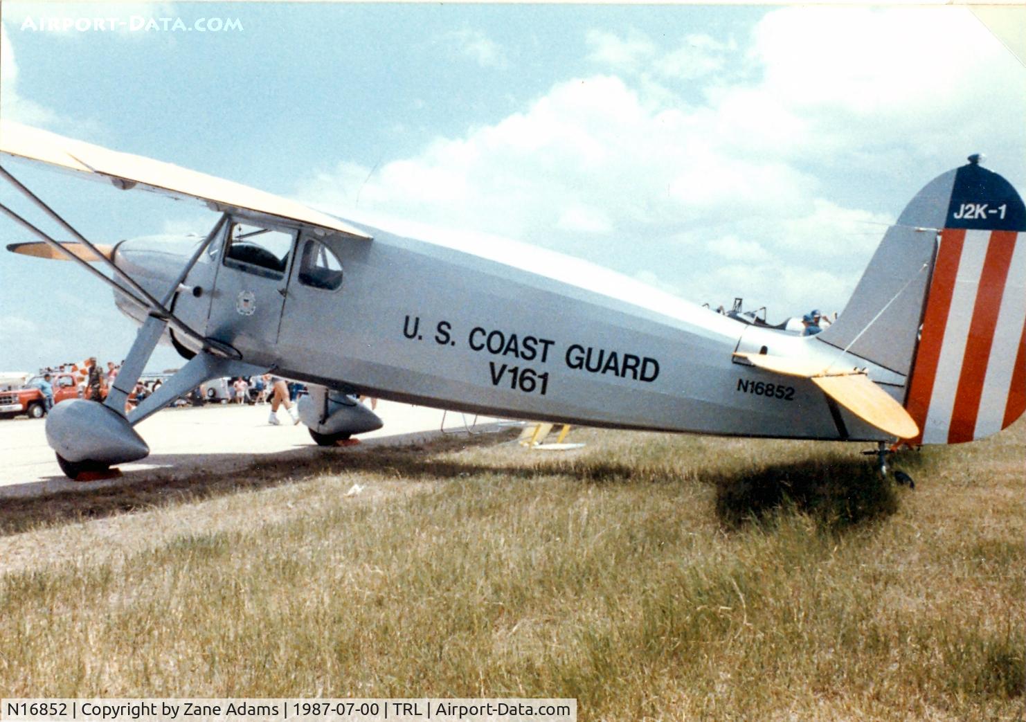 N16852, 1936 Fairchild 24 C8F C/N 3132, At Terrell Airshow