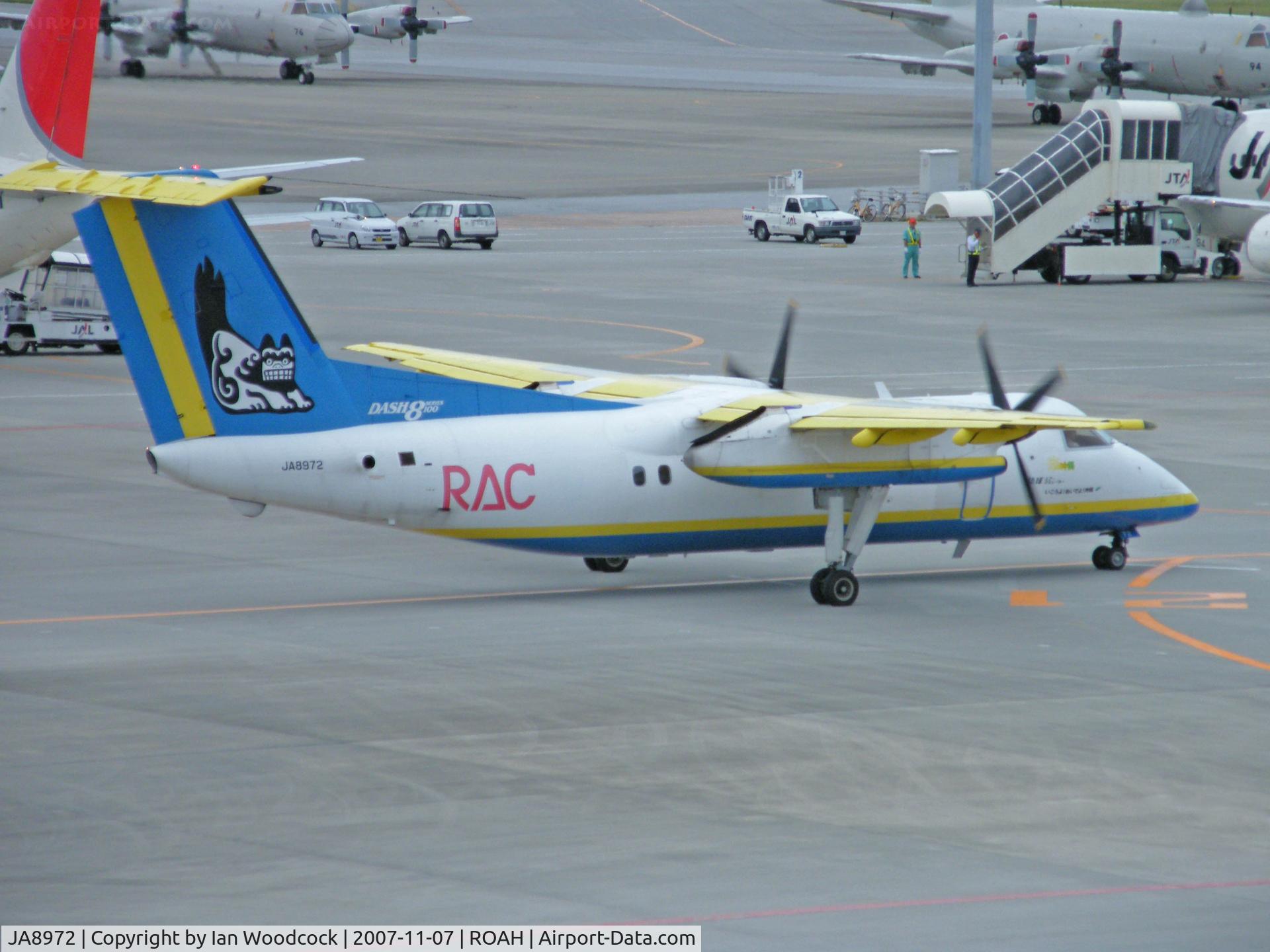 JA8972, 1997 De Havilland Canada DHC-8-103Q Dash 8 C/N 472, DHC 8-Q-10/RAC/Naha