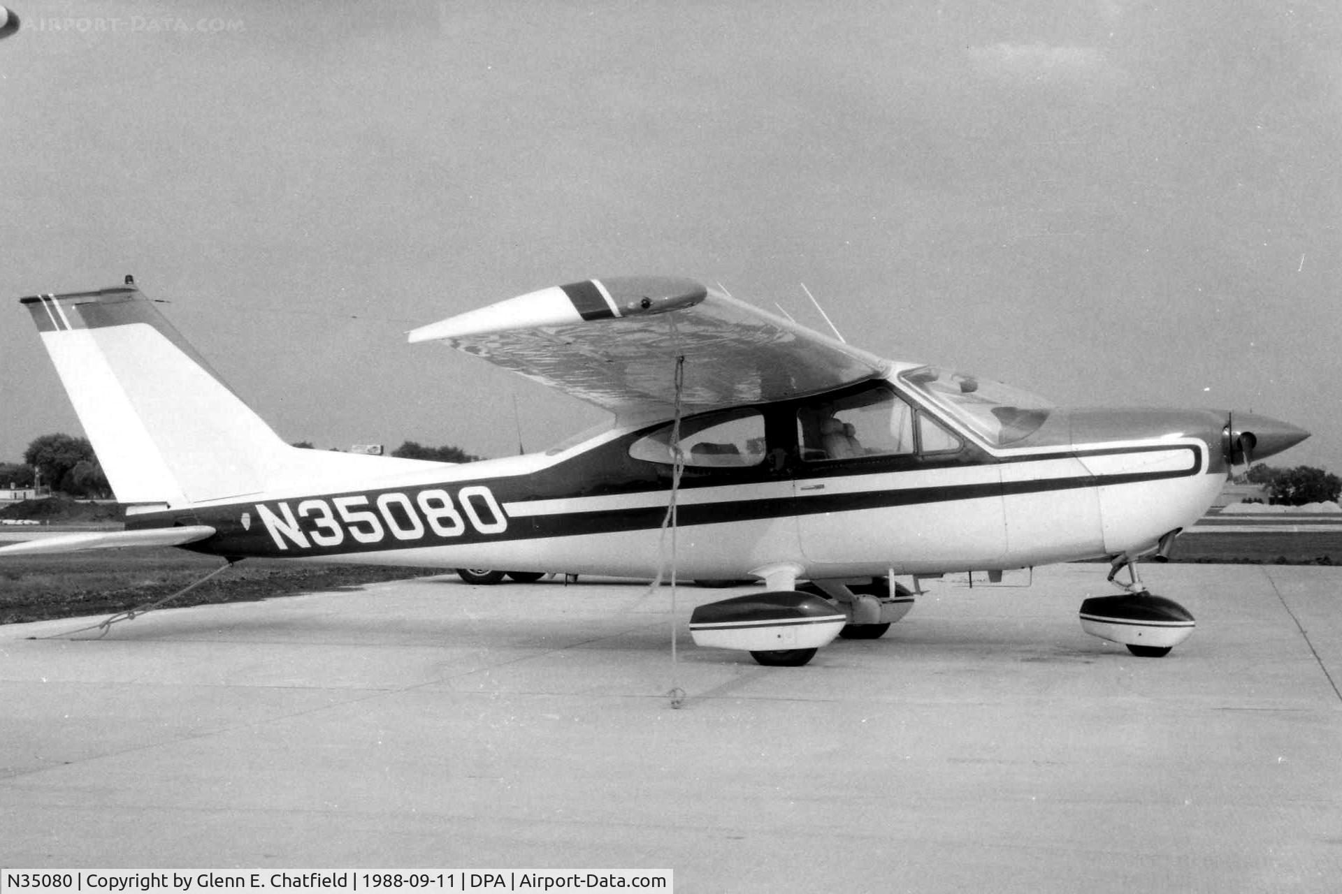 N35080, Cessna 177B Cardinal Cardinal C/N unknown, Photo taken for aircraft recognition training.  Ex-N35080, Cessna Cardinal