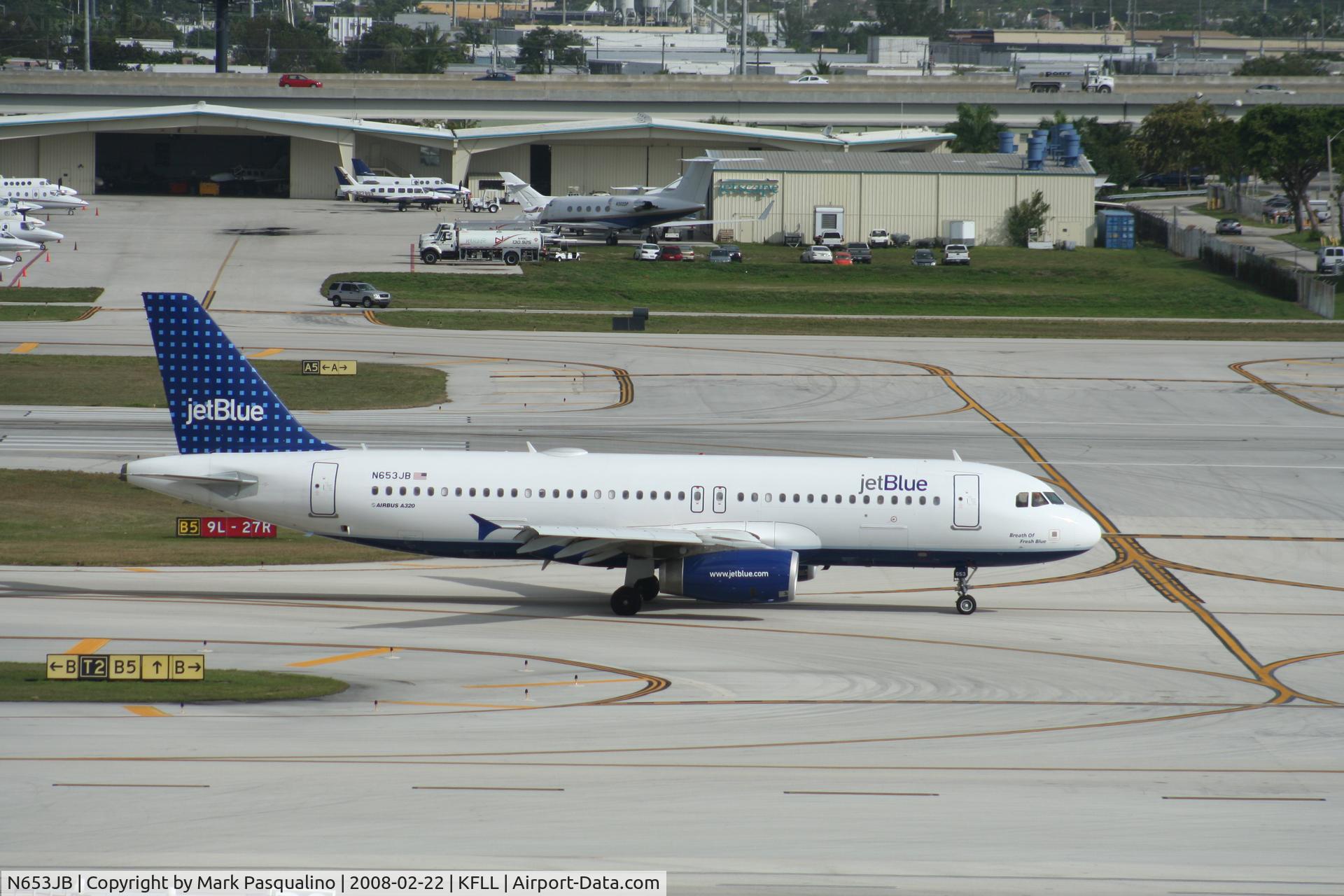 N653JB, 2007 Airbus A320-232 C/N 3039, Airbus A320