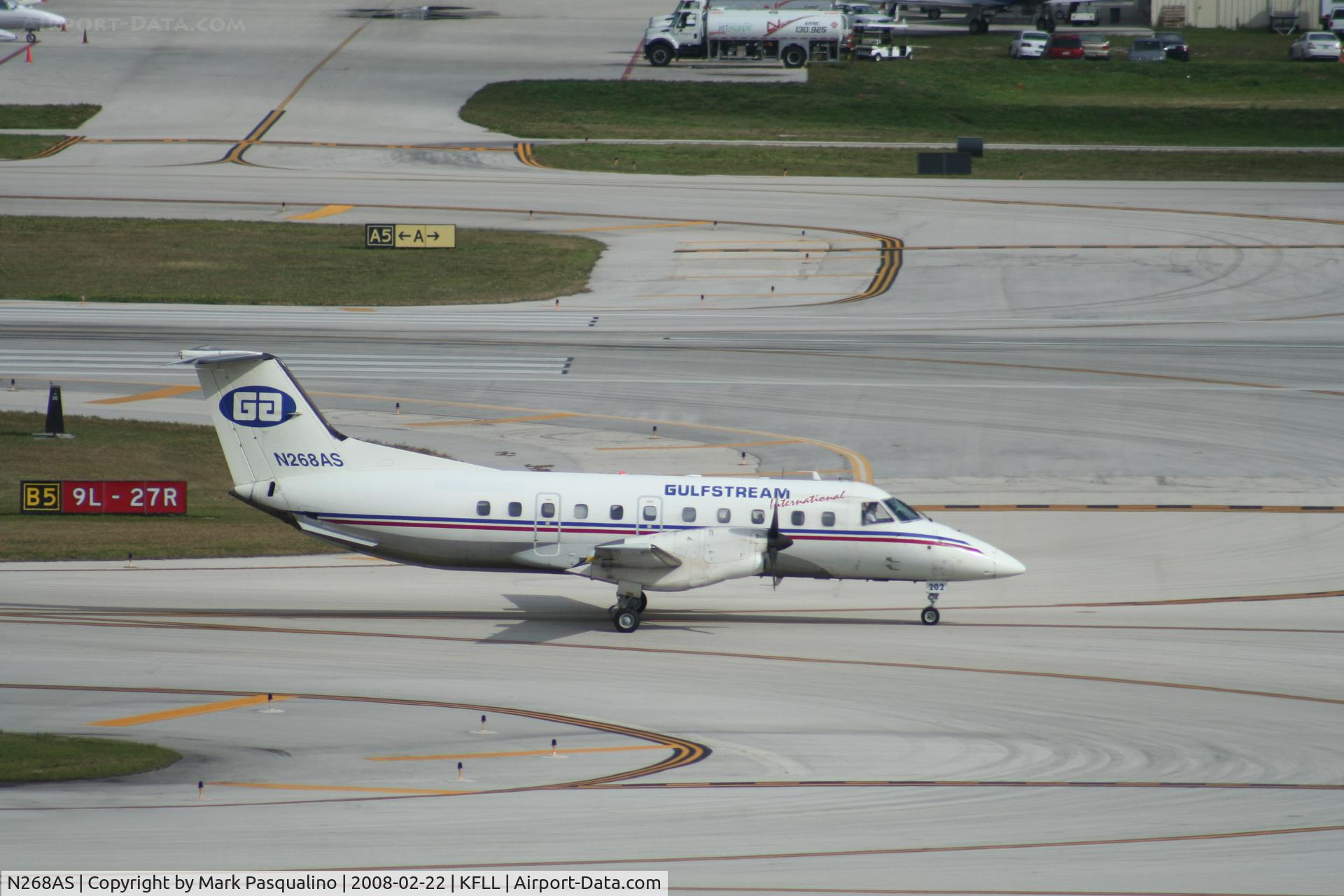 N268AS, 1990 Embraer EMB-120ER Brasilia C/N 120.202, EMB-120ER