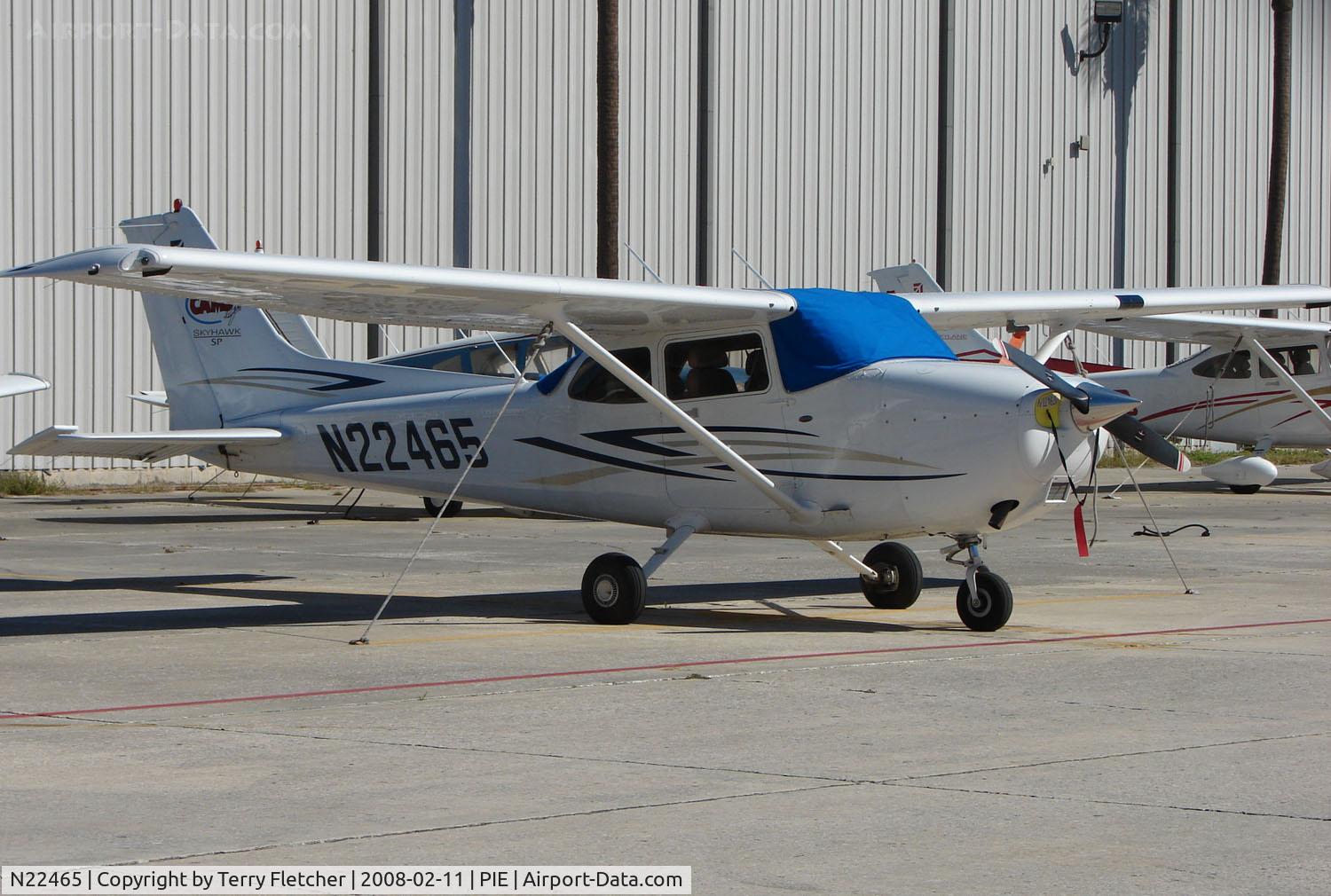 N22465, 2007 Cessna 172S C/N 172S10486, Part of the General Aviation scene at St.Petersburg-Clearwater Int Airport