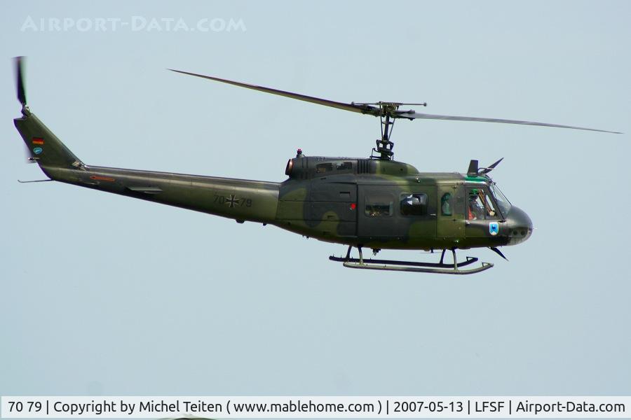 70 79, Bell (Dornier) UH-1D Iroquois (205) C/N 8139, Lufttransportgeschwader 61 (LTG-61)