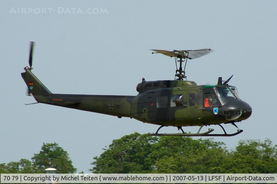 70 79, Bell (Dornier) UH-1D Iroquois (205) C/N 8139, Lufttransportgeschwader 61 (LTG-61)