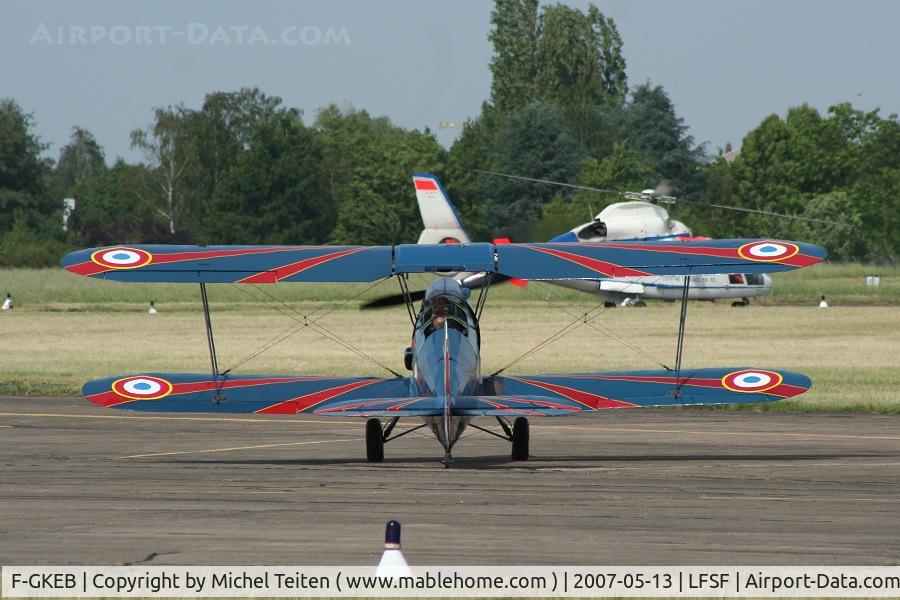 F-GKEB, Stampe-Vertongen SV-4C C/N 618, Seen before its demo