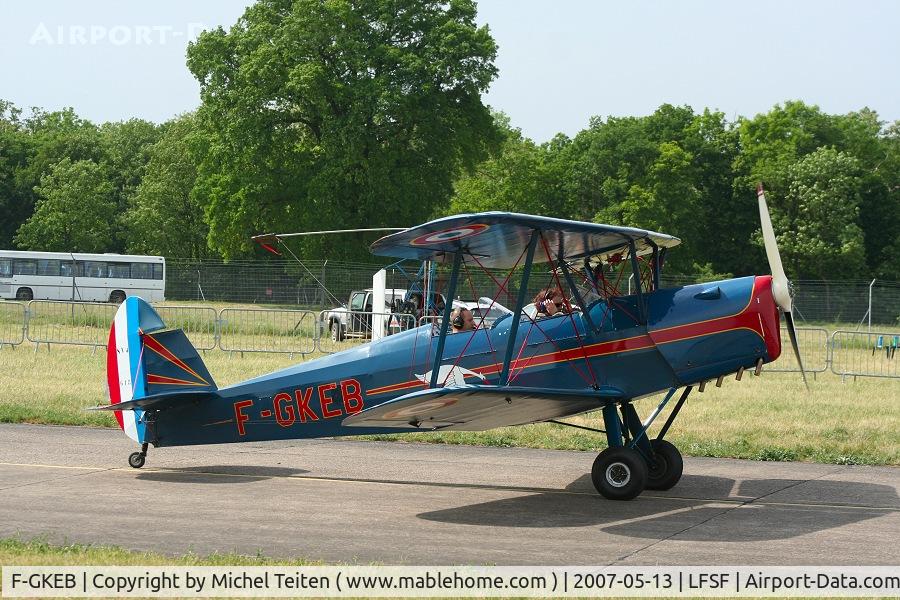 F-GKEB, Stampe-Vertongen SV-4C C/N 618, Seen before its demo