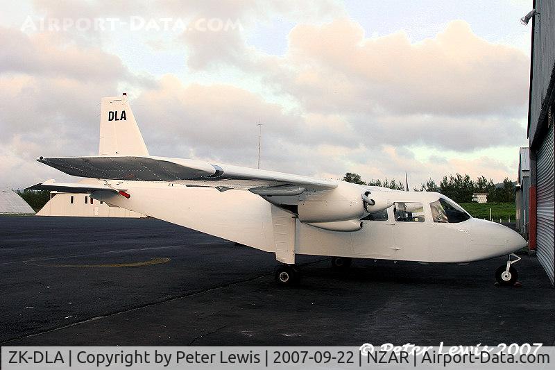 ZK-DLA, Pilatus Britten-Norman BN-2B-26 Islander C/N 2131, Commercial Helicopters Ltd., Taumaranui