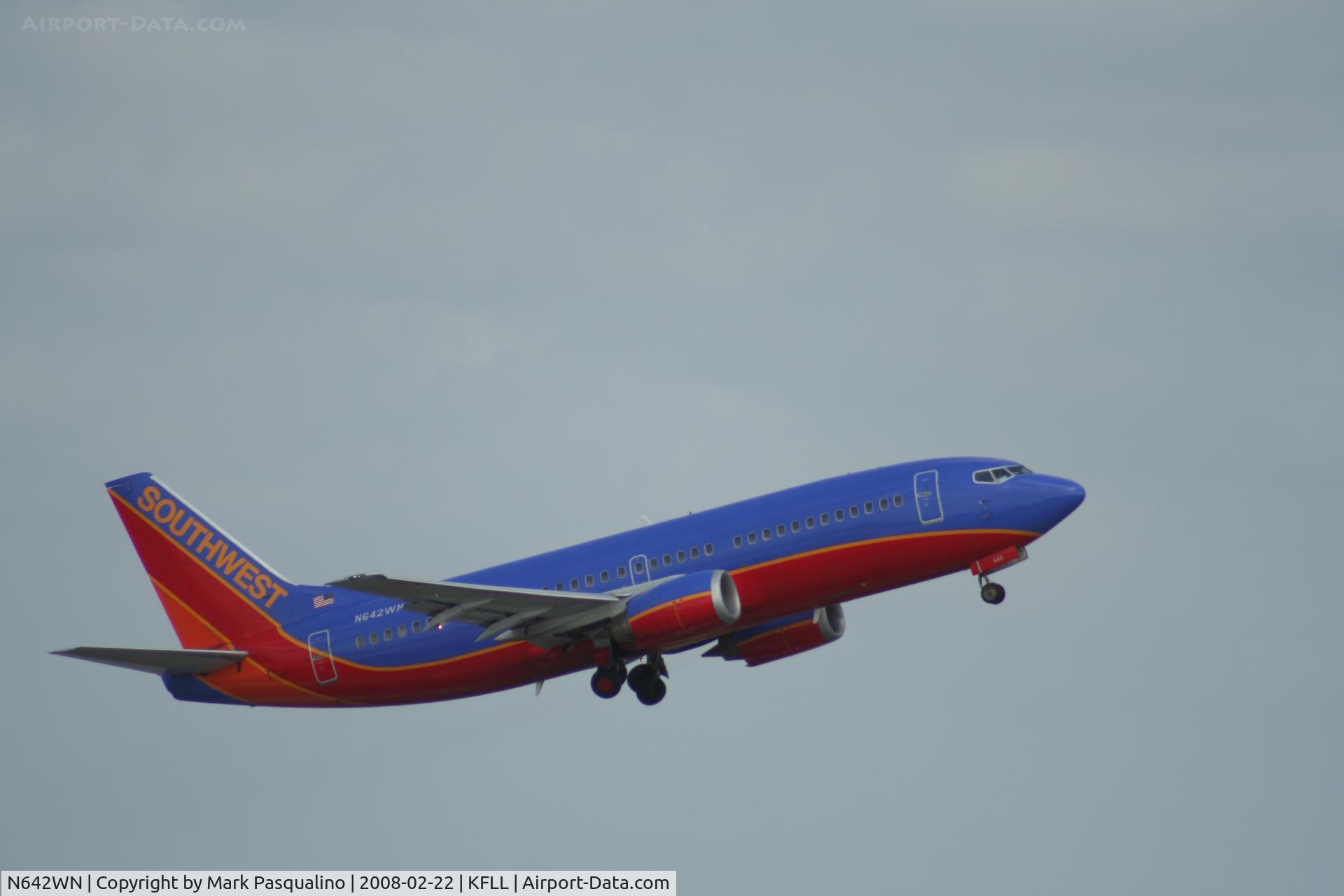 N642WN, 1997 Boeing 737-3H4 C/N 27715, Boeing 737-300