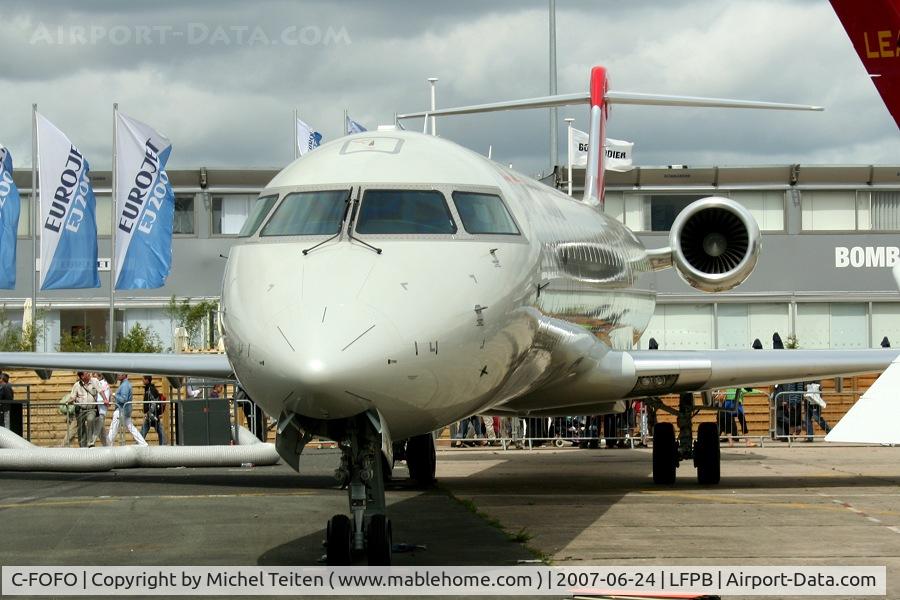 C-FOFO, 2007 Bombardier CRJ-900 (CL-600-2D24) C/N 15134, Salon du Bourget 2007