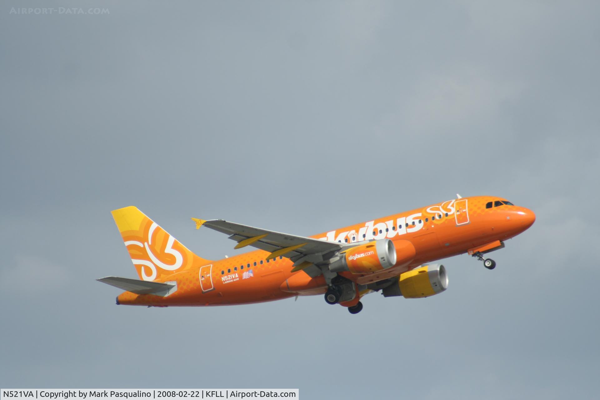 N521VA, 2006 Airbus A319-112 C/N 2773, Airbus A319