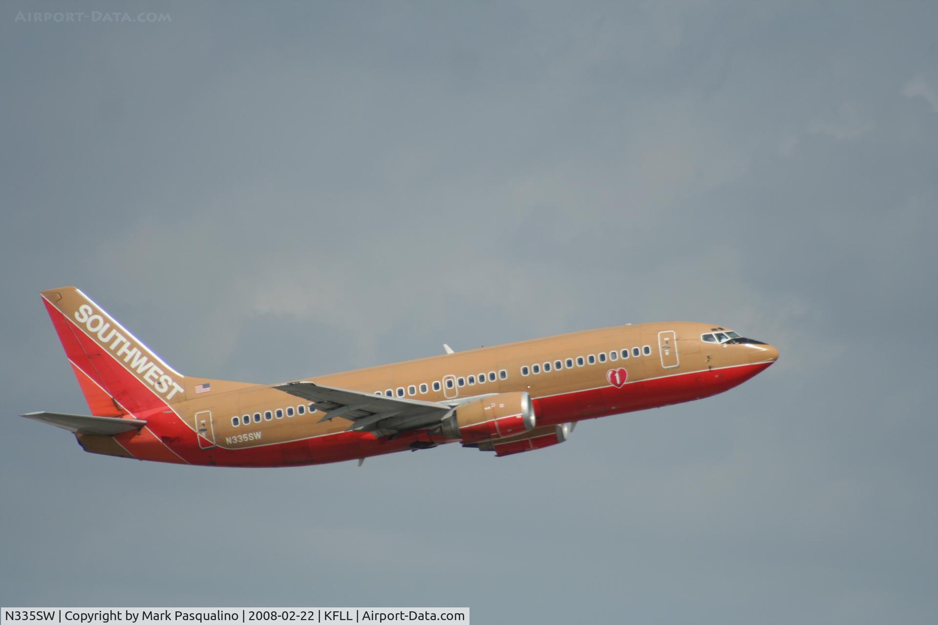 N335SW, 1988 Boeing 737-3H4 C/N 23939, Boeing 737-300