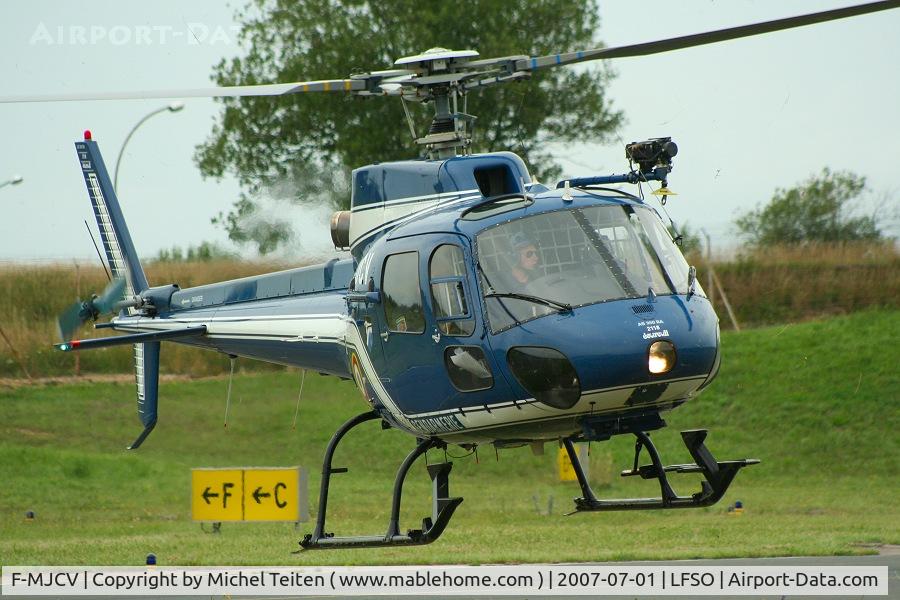 F-MJCV, 1989 Aerospatiale AS-350B Ecureuil C/N 2118, Gendarmerie Nationale
