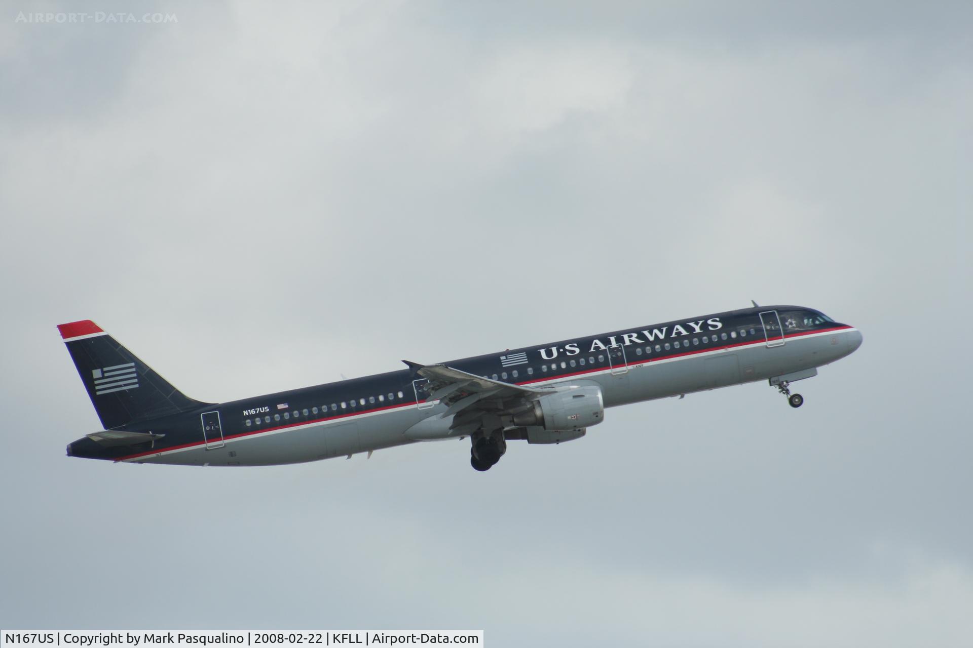 N167US, 2001 Airbus A321-211 C/N 1442, Airbus A321