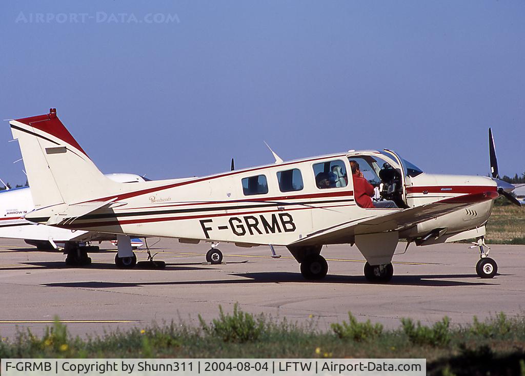 F-GRMB, Beech A36 Bonanza 36 C/N E-2292, Waiting a new light flight...