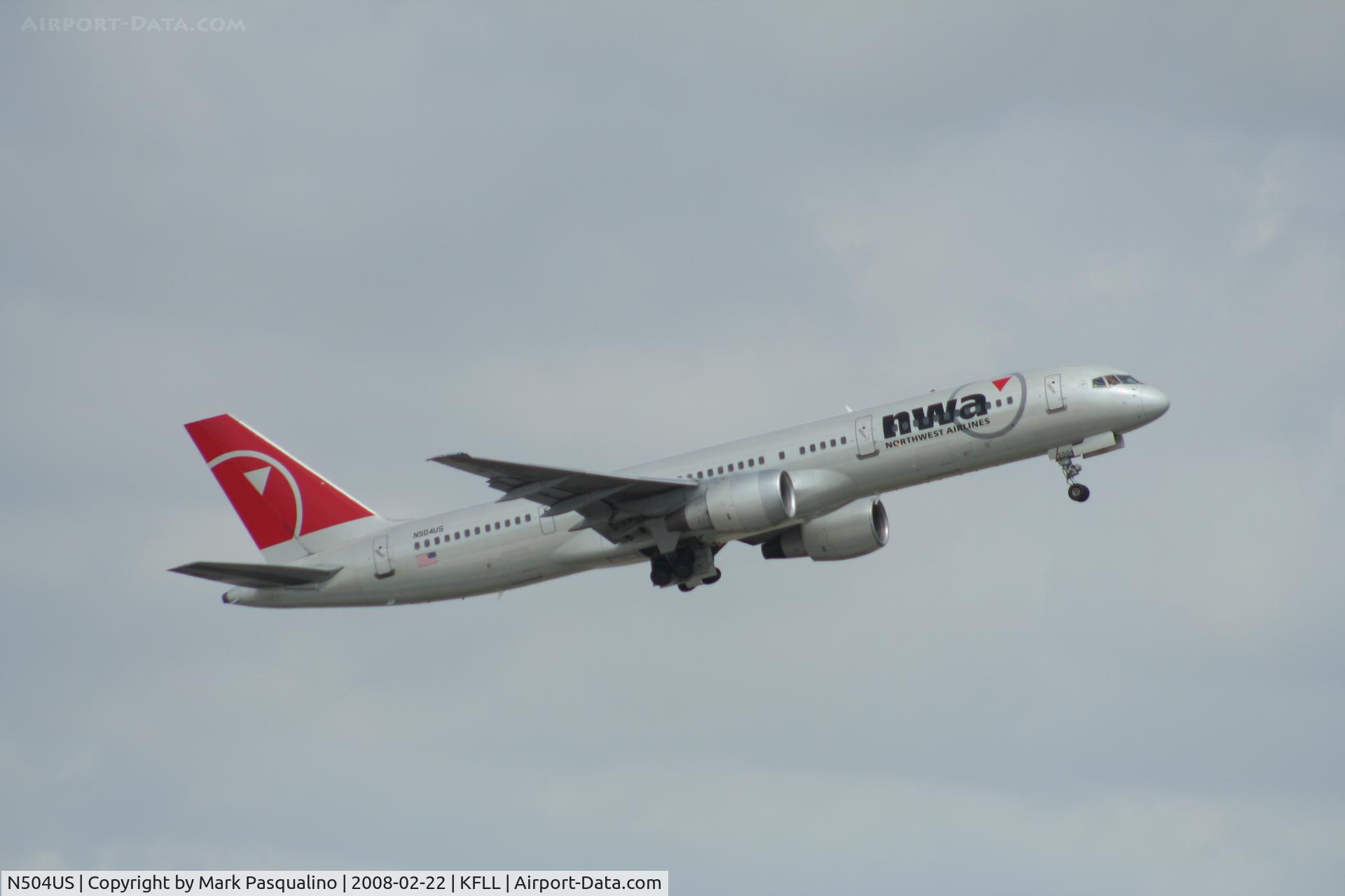 N504US, 1987 Boeing 757-251 C/N 23193, Boeing 757-200