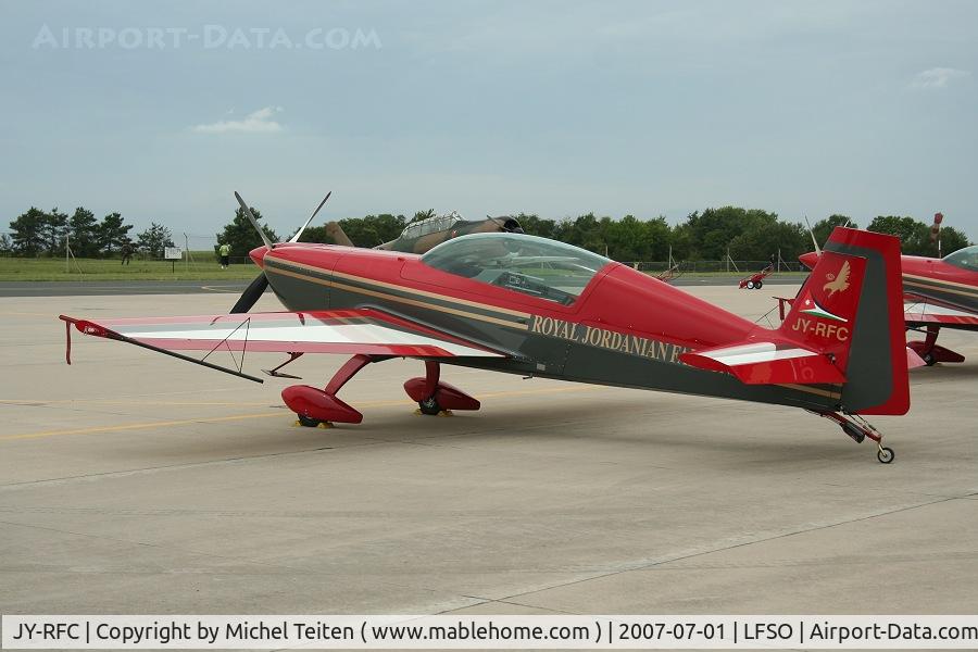 JY-RFC, 2007 Extra EA-300 C/N 1241, Royal Jordanian Falcons
