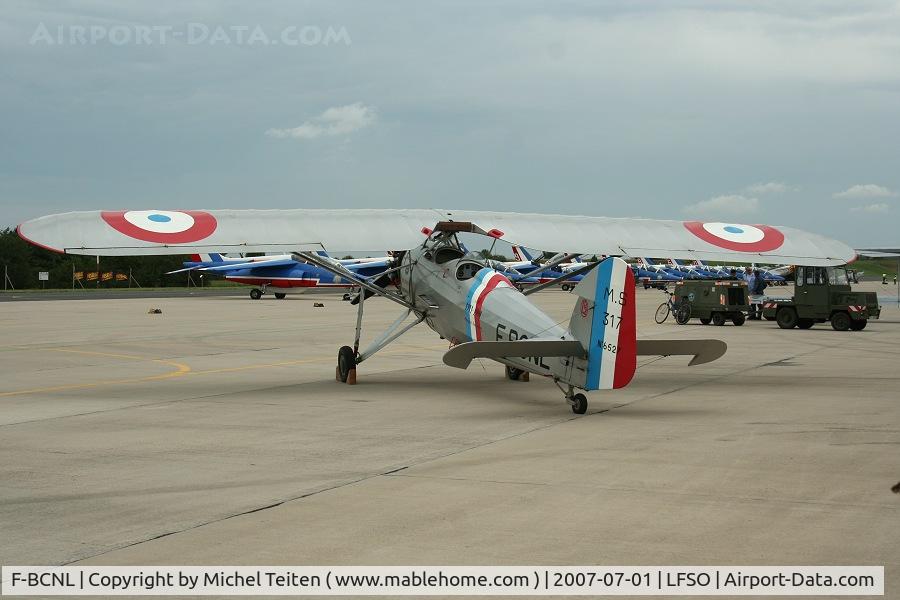 F-BCNL, Morane-Saulnier MS.317 C/N 6527, Nancy Airshow