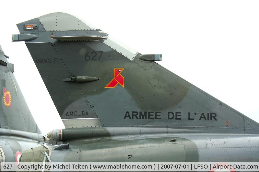 627, Dassault Mirage F.1CR C/N 429, Escadron de Reconnaissance 2/33 