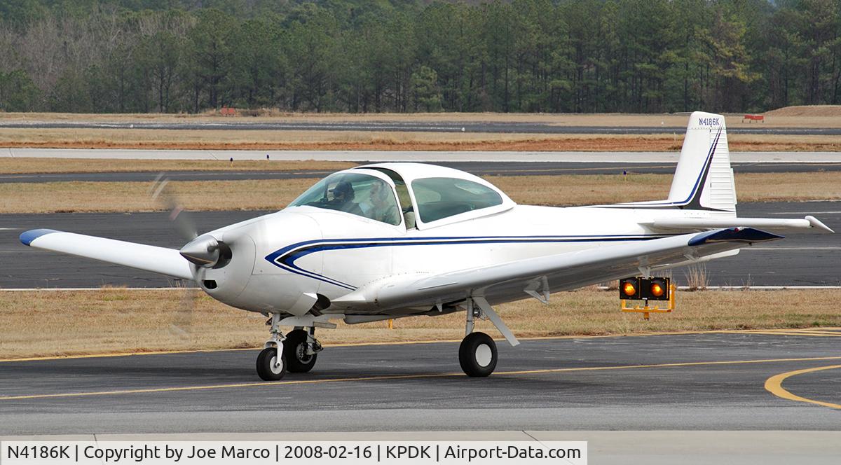 N4186K, 1948 Ryan Navion C/N NAV-4-1186, @PDK
