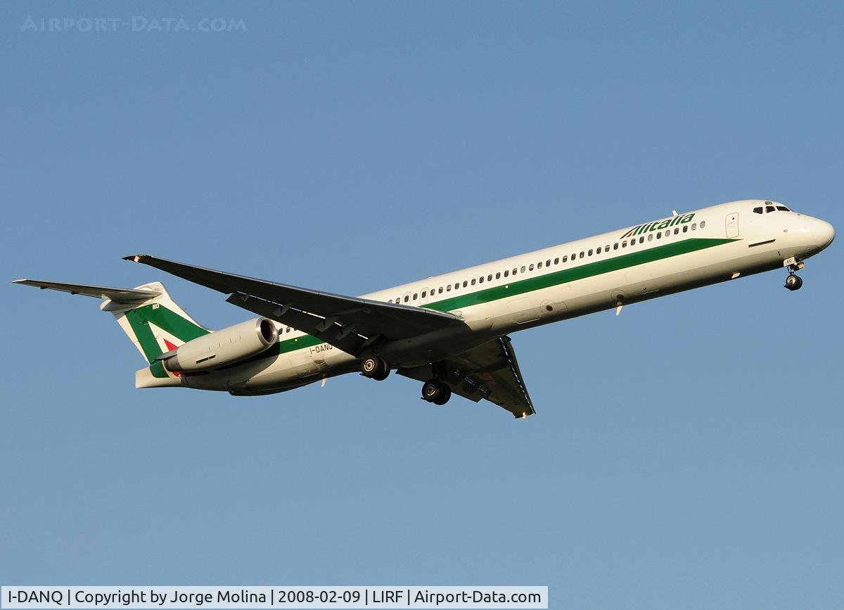I-DANQ, 1992 McDonnell Douglas MD-82 (DC-9-82) C/N 53181, 