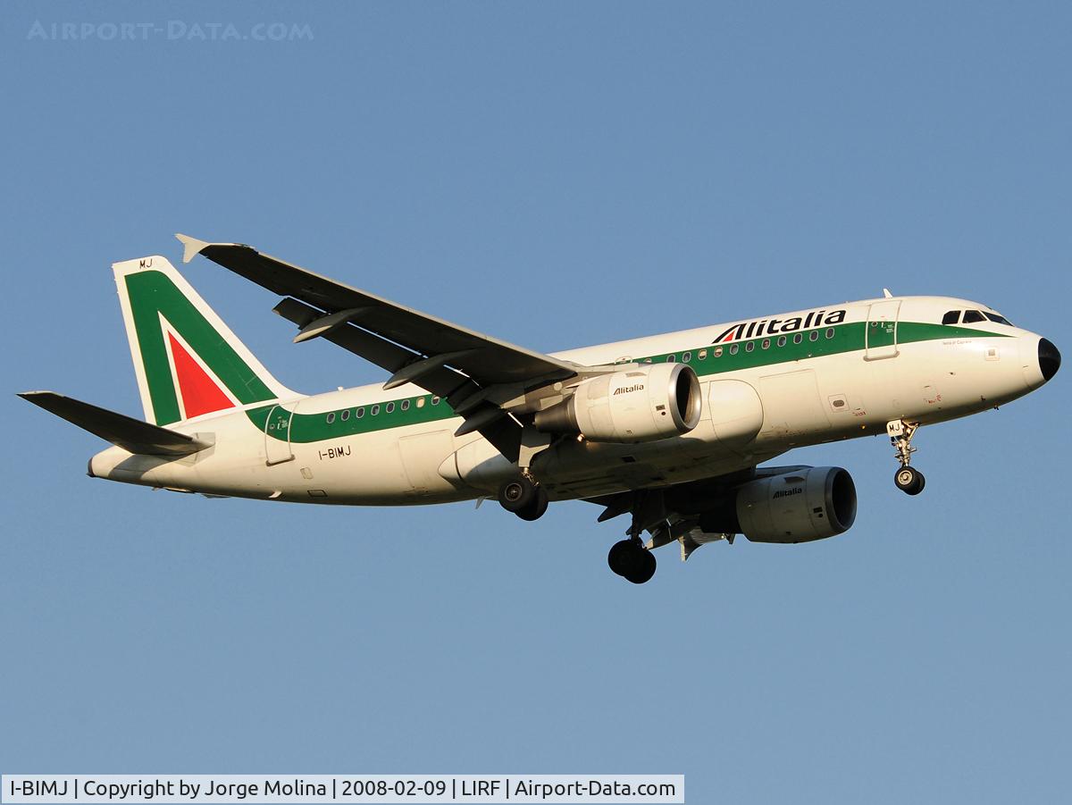 I-BIMJ, 2002 Airbus A319-112 C/N 1779, 