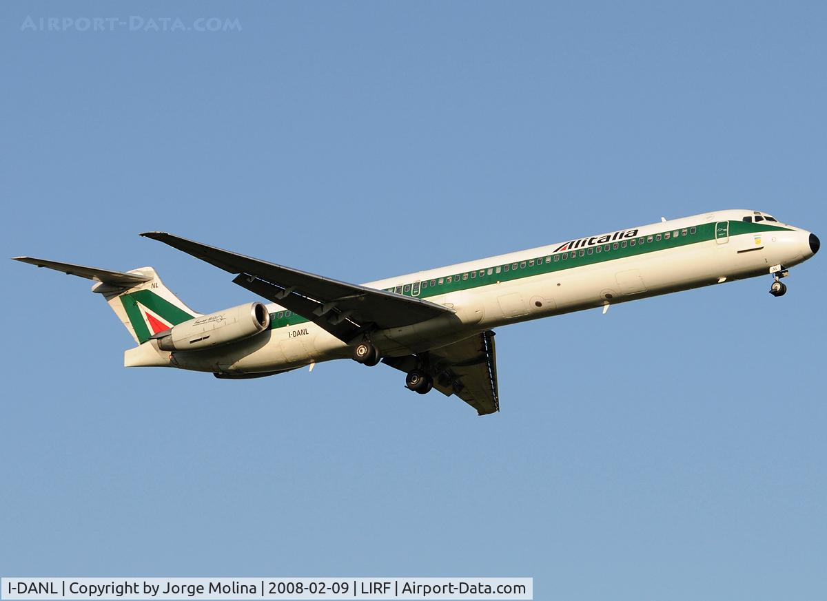 I-DANL, 1992 McDonnell Douglas MD-82 (DC-9-82) C/N 52178, 