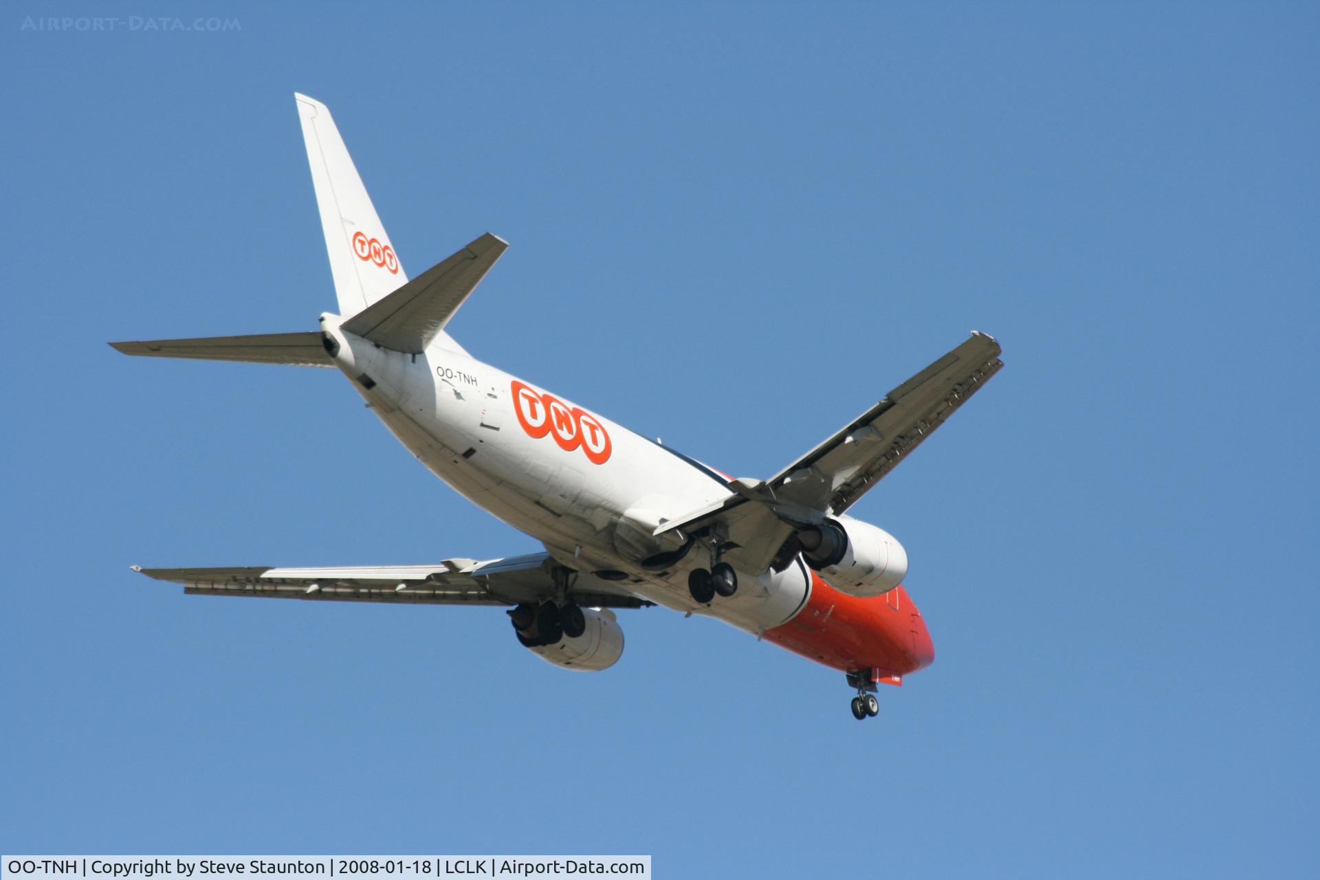 OO-TNH, 1988 Boeing 737-301F C/N 23930/1539, Taken in the Larnaca area 18th January 2008