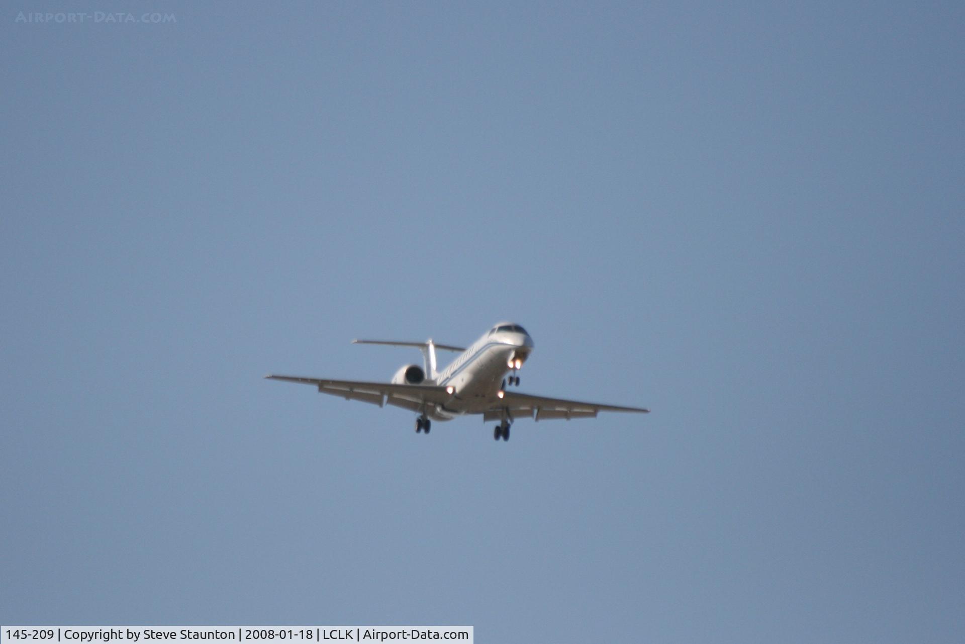 145-209, 1999 Embraer ERJ-135LR (EMB-135LR) C/N 145209, Taken in the Larnaca area 18th January 2008